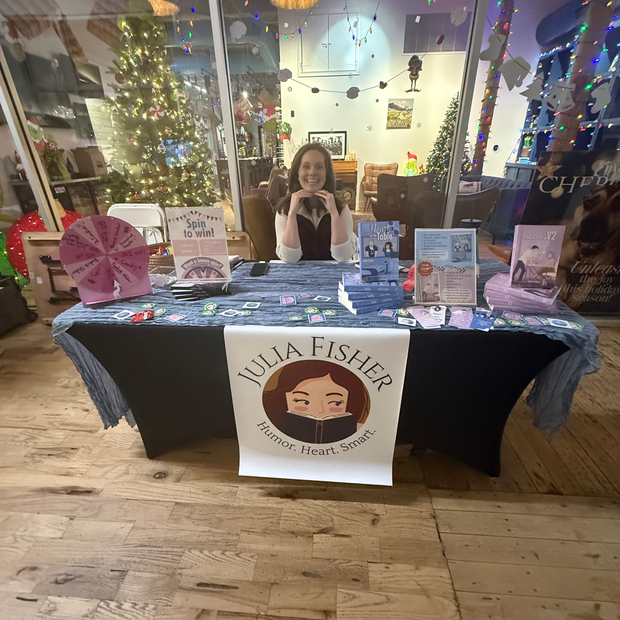 Julia Fisher at Damsel winter event